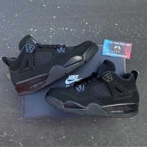 Air Jordan Retro 4 Black Cat (2020) Size 7Y